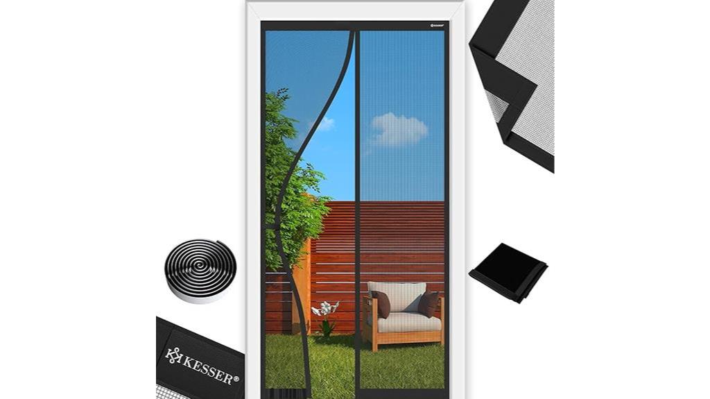 magnetic fly screen door