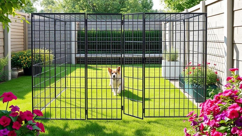 pet safe metal grid design