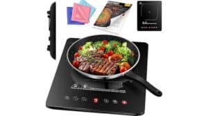 single induction cooking plate