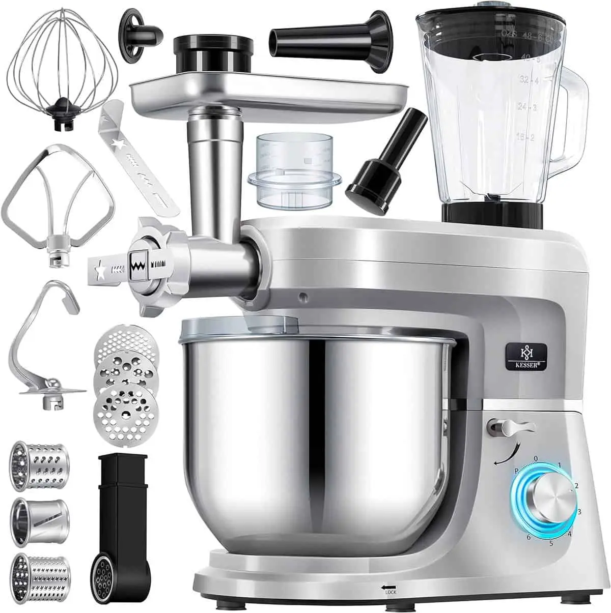 KESSER® 3-in-1 Universal Food Processor K-KM 3000