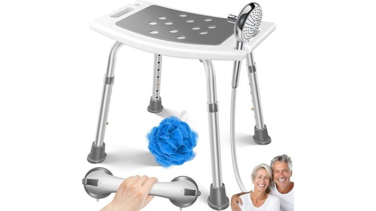 Sicherer und bequemer Duschhocker
