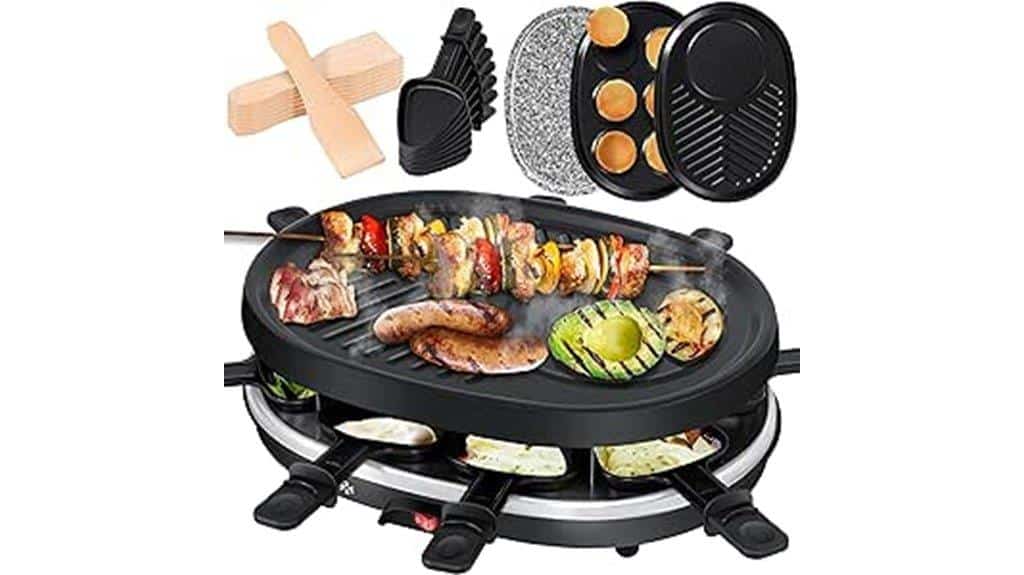 3 in 1 Raclette-Grill Test