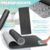 KESSER Gymnastikmatte TPE rutschfest, 183x61 cm – gepolstert mit Tragegurt