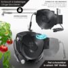 KESSER Schlauchtrommel 20m – Wandmontage, 180° schwenkbar, automatische Aufrollung